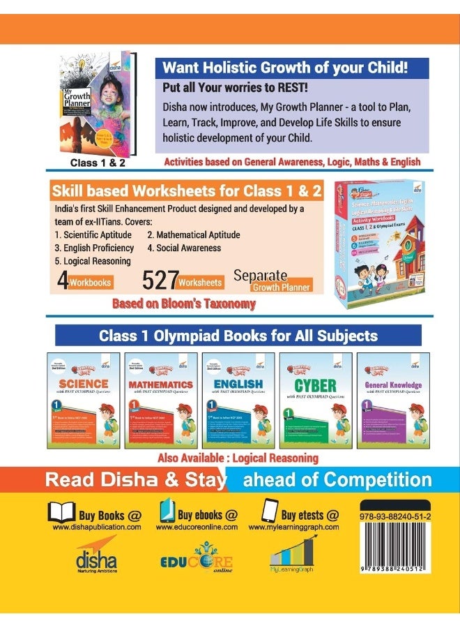 28 Mock Test Series for Olympiads Class 1 Science, Mathematics, English, Logical Reasoning, Gk & Cyber - Image 2