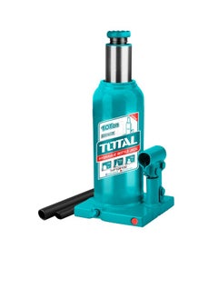 TOTAL Total 10 Ton Hydraulic Bottle Jack - THT109102, Heavy-Duty with Safety Valve, Adjustable Height 230mm - 460mm, Perfect for Automotive and Industrial Lifting  - Image 1
