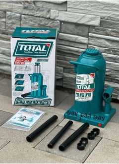 TOTAL Total 10 Ton Hydraulic Bottle Jack - THT109102, Heavy-Duty with Safety Valve, Adjustable Height 230mm - 460mm, Perfect for Automotive and Industrial Lifting  - Image 3