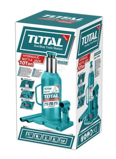 TOTAL Total 10 Ton Hydraulic Bottle Jack - THT109102, Heavy-Duty with Safety Valve, Adjustable Height 230mm - 460mm, Perfect for Automotive and Industrial Lifting  - Image 5