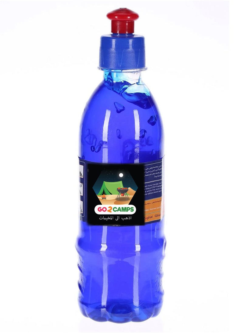 GO2CAMPS Barbecue Charcoal lighter Gel(350 ml)/Barbecue lighter Gel/Quickly & Easily Ignite BBQ Grills With Lighter Fluid  - Image 1