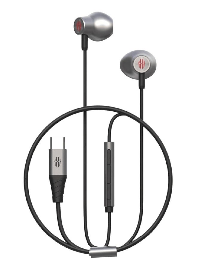 REDMAGIC - REDMAGIC WH4008 Type-C Wired Gaming Earbuds HiFi Sound, Type-C, Noise Isolation & Clear Mic - Image 1