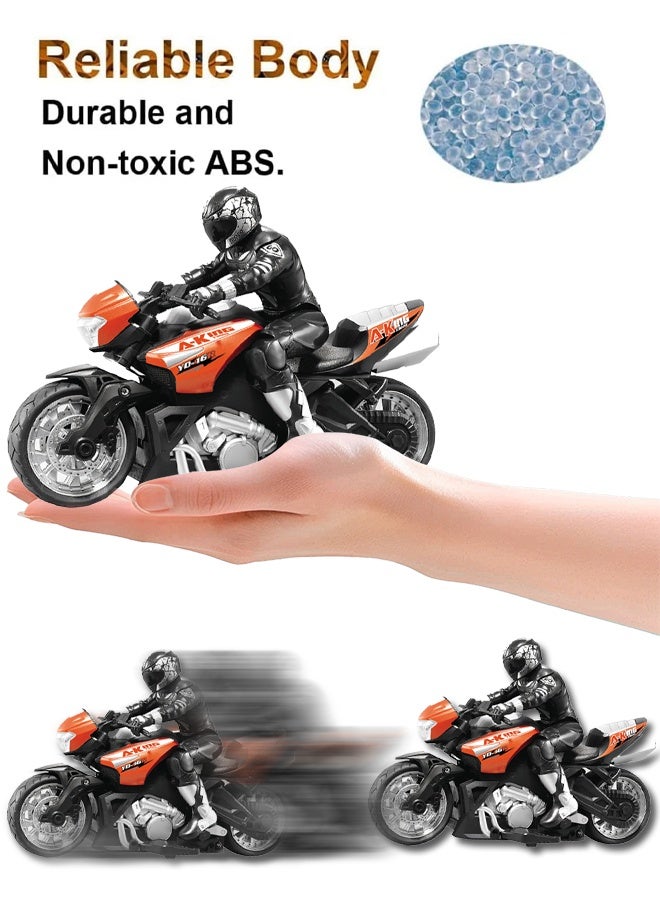 Joudiplay RC Motorcycle Remote Control Motorcycles,2.4Ghz Motorbike for Kids Age 6,7,8 and Up Year Old - Image 2