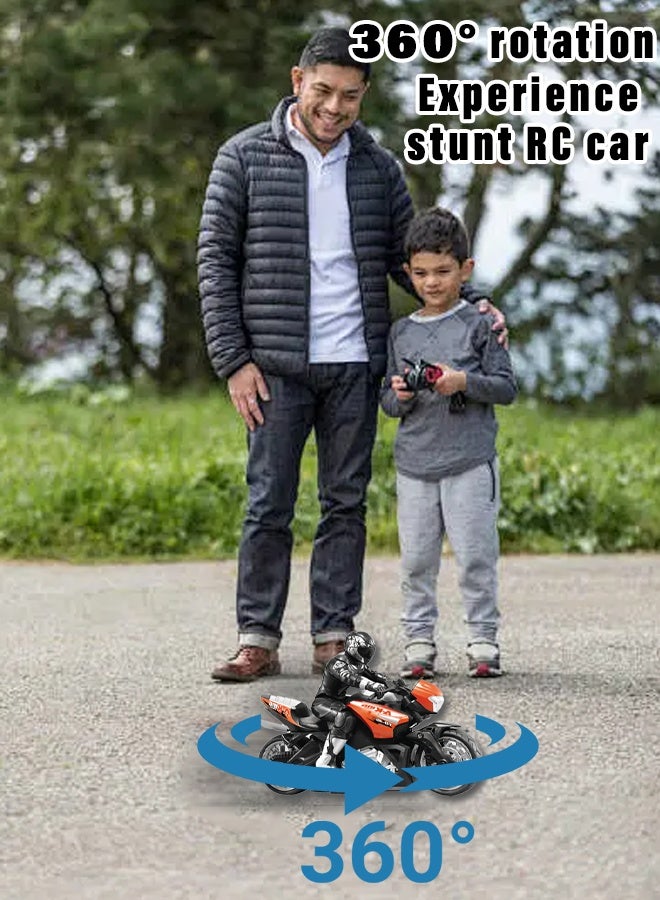 Joudiplay RC Motorcycle Remote Control Motorcycles,2.4Ghz Motorbike for Kids Age 6,7,8 and Up Year Old - Image 1