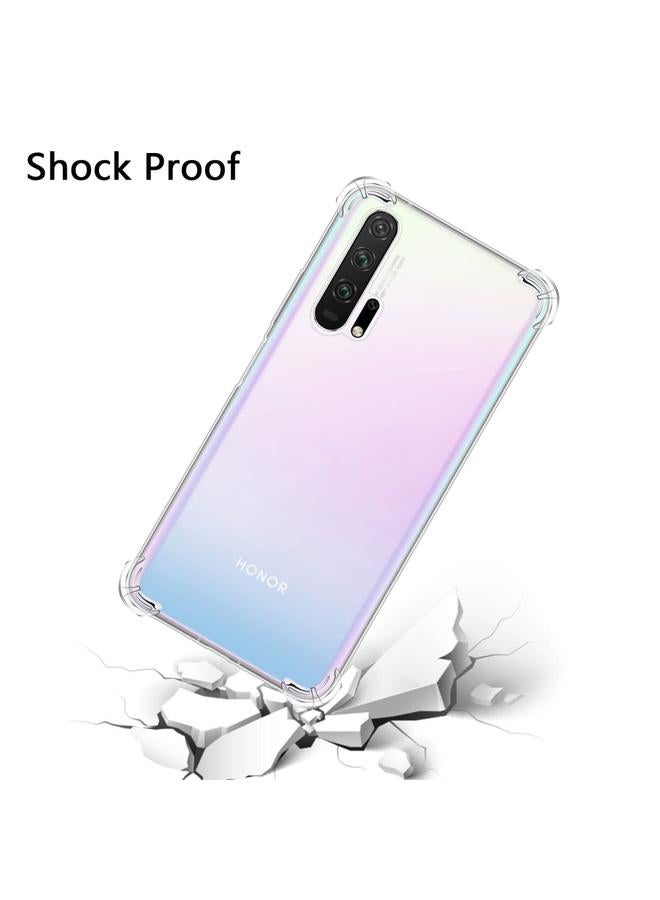 جرين تايجر جراب لهاتف Huawei Honor 20 Pro، جراب هاتف TPU شفاف فائق النحافة ومضاد للسقوط بأربع زوايا - Image 5