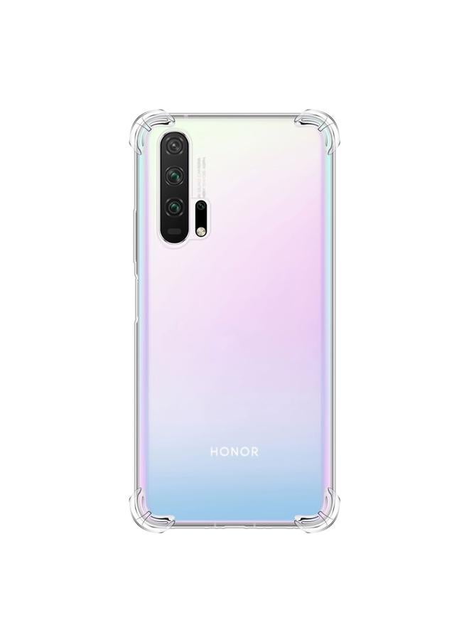 جرين تايجر جراب لهاتف Huawei Honor 20 Pro، جراب هاتف TPU شفاف فائق النحافة ومضاد للسقوط بأربع زوايا - Image 3