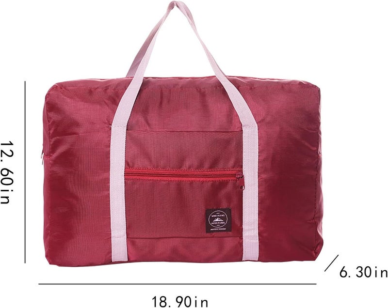 cheekyglo Foldable Travel Duffel Bag Tote Carry on Luggage Sport Duffle Weekender Overnight for Women and Girls - Image 3