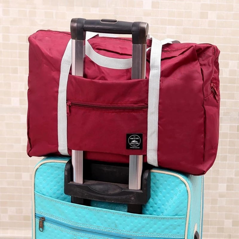 cheekyglo Foldable Travel Duffel Bag Tote Carry on Luggage Sport Duffle Weekender Overnight for Women and Girls - Image 4
