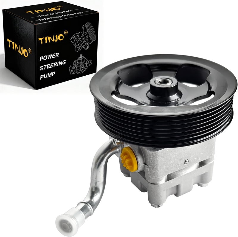 TINJO مضخة توجيه الطاقة TINJO مع بكرة لسيارات إنفينيتي EX35 EX37 FX35 FX37 G35 G37 M35 M37 - Image 1