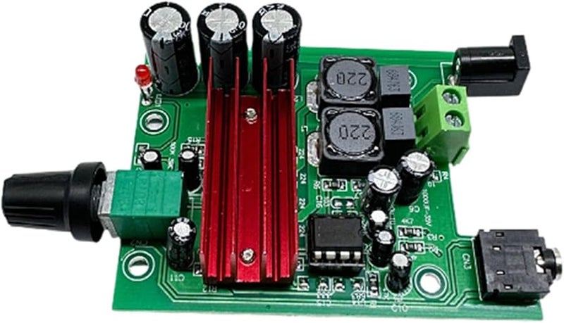 100W TPA3116D2 Subwoofer Power Amplifier Board with NE5532 Preamplifier DIY Kit Green 8 25V Wide Voltage - Image 1