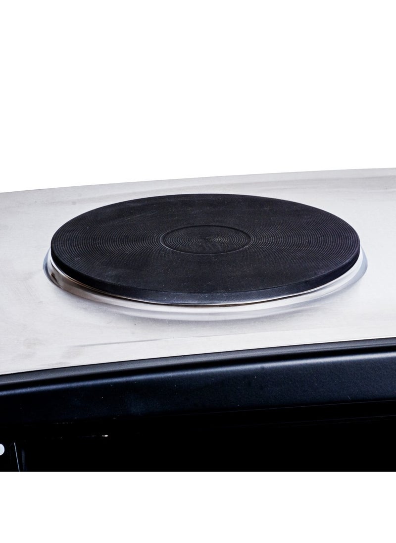FIRST 1 2 In 1 Electric Oven With Double Hotplates For Kitchen 2000W  - Image 3