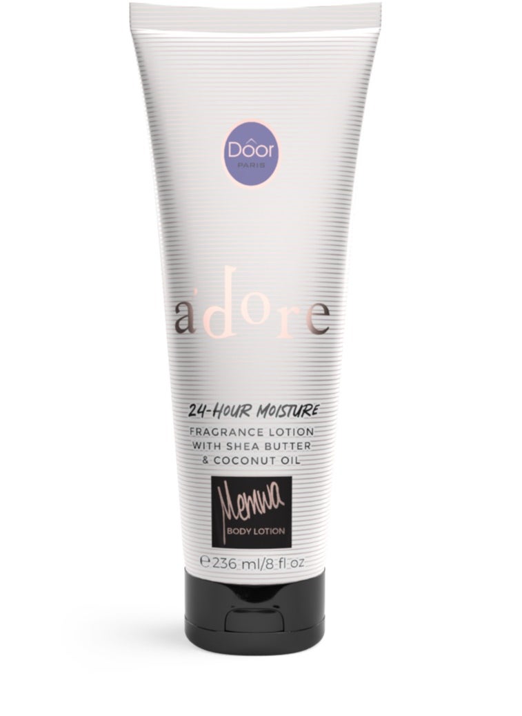 Memwa Adore Shea Butter & Coconut Moisturising Fragranced Body Lotion for All Skin 236ml 