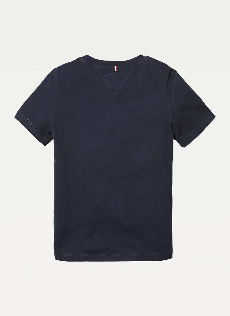 TOMMY HILFIGER Kids Crew Neck Short Sleeve T-shirt