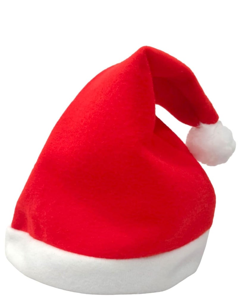 BookMyCostume Christmas Set of 2 Santa Caps Combo Adults Fancy Dress Accessory - Image 2