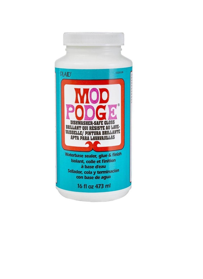 Mod Podge - Mod Podge Dishwasher Safe 16oz - Image 1