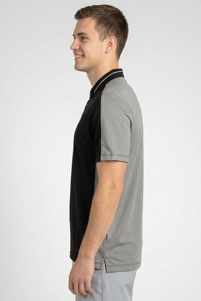Ping Men Sportswear Fit Short Sleeve Outdoor Polo Shirt, Black - Image 3