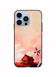 Protective Case Cover For Apple iPhone 14 Pro House Design Multicolour