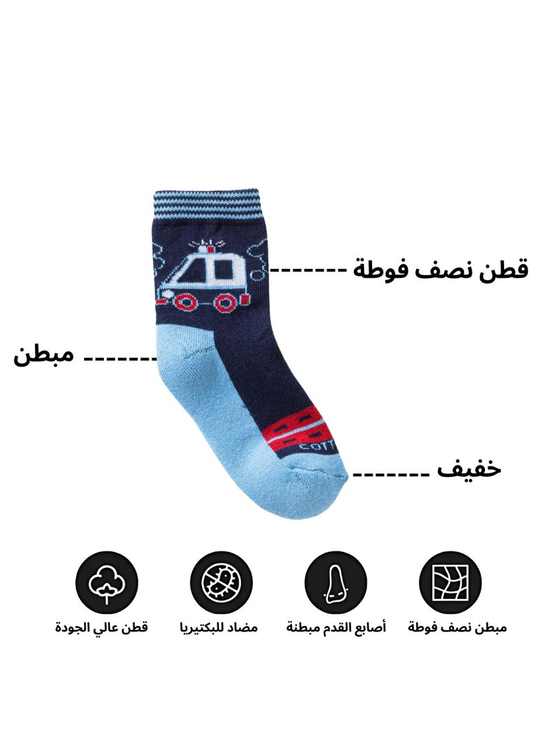 كوتونيل باك يحتوي علي 3 شراب نصف فوطة قطن للاطفال - Image 3
