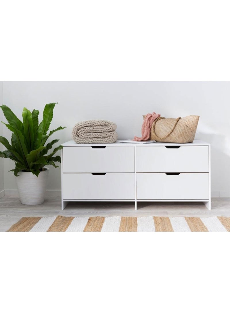 Furniture Store Modern MDF drawer unit - Height 45 cm - Width 106 cm - Depth 40 cm, from Furniture Store. - Image 4