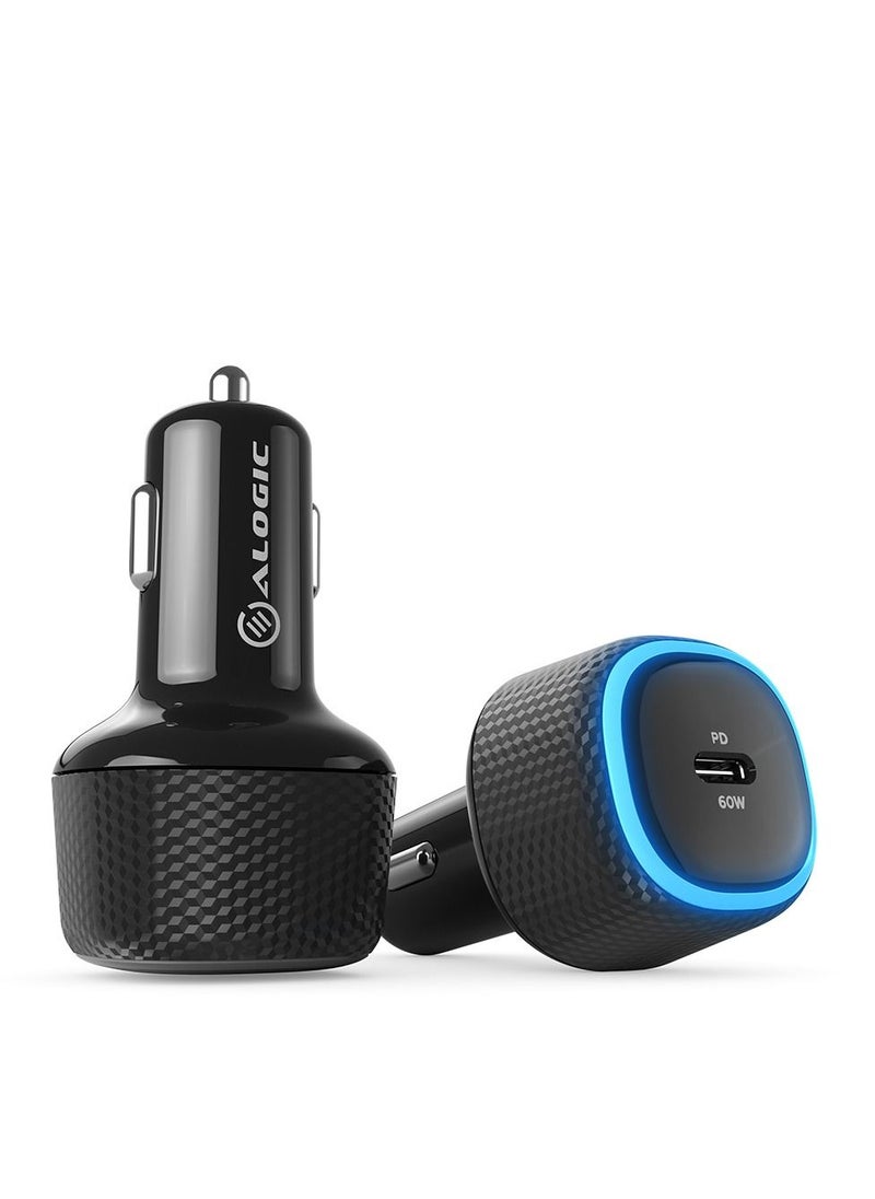 ألوجيك شاحن السيارة Alogic Rapid USB-C 60 وات  - Image 2