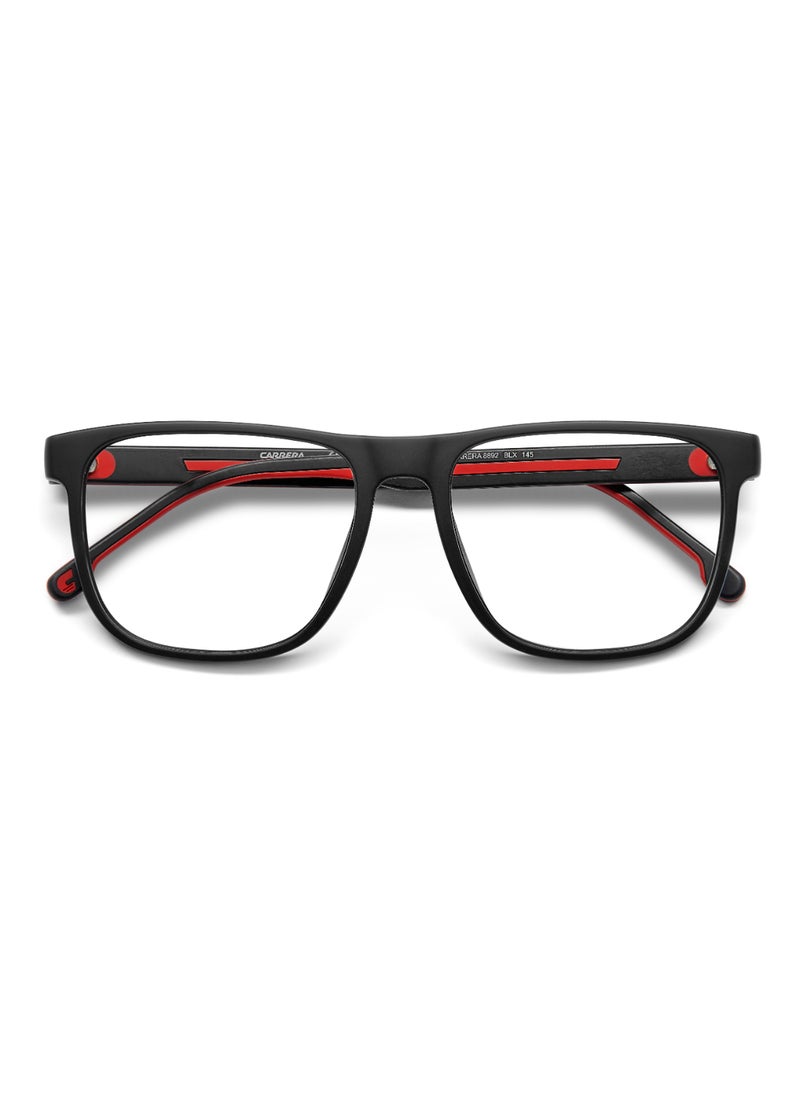 Carrera Men's  Rectangular Shape  Sunglasses Carrera 8892  45 - Lens Size: 44.8 Mm - Mt Blk Rd  - Image 4