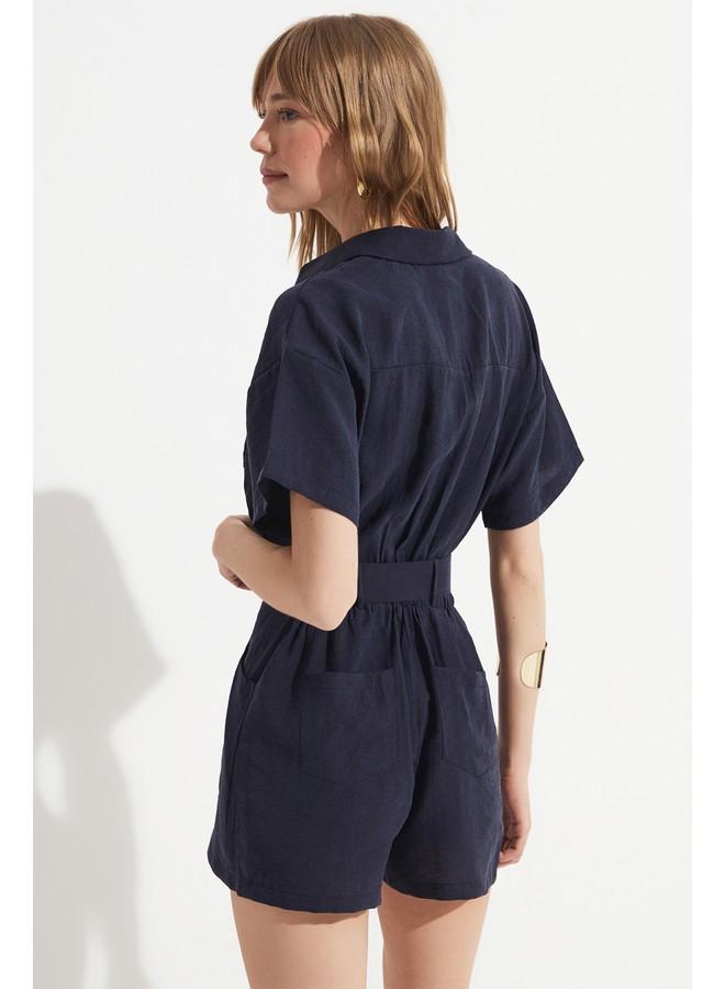 جون جمبسوت بحزام جينز نيلي - Image 5