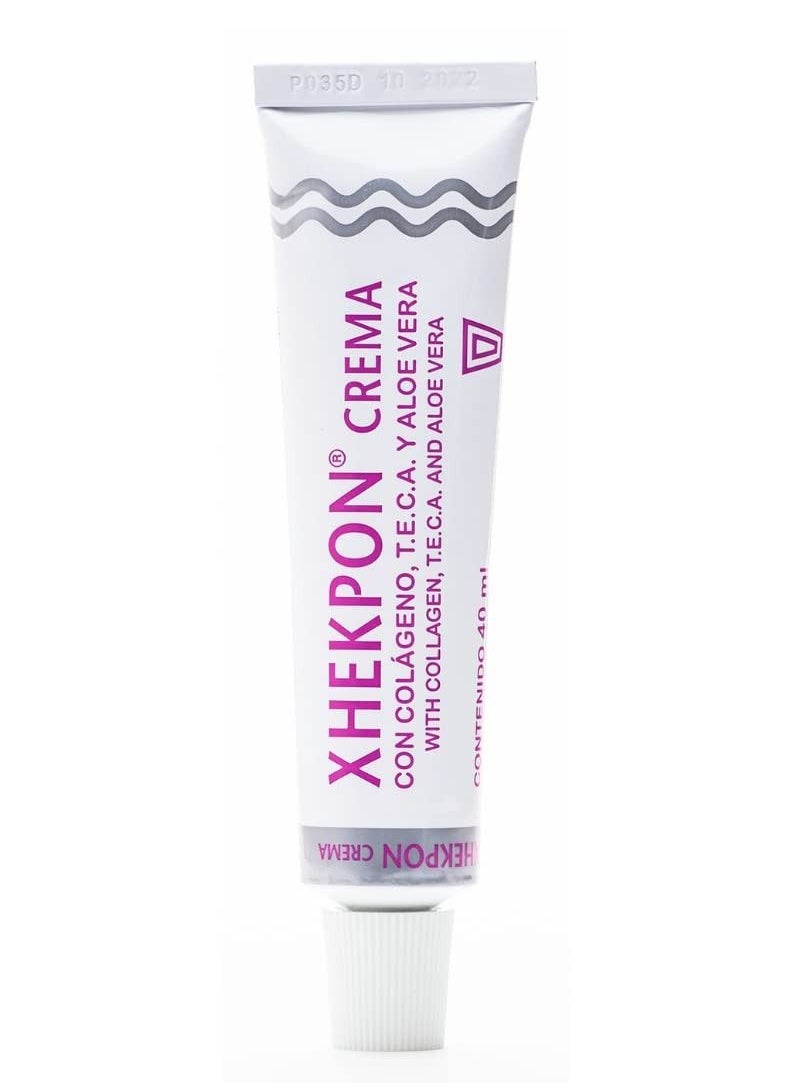 XHEKPON XHEKPON Face Neck & Decolleté Anti-ageing Cream with Collagen, Aloe Vera & Centella Asiatica 40 ml  - Image 2