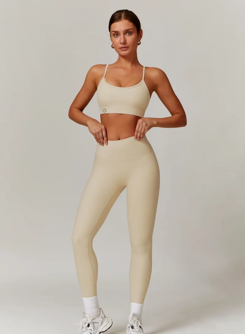 KAWN.YOGA Womens Square Neck Sports Bra