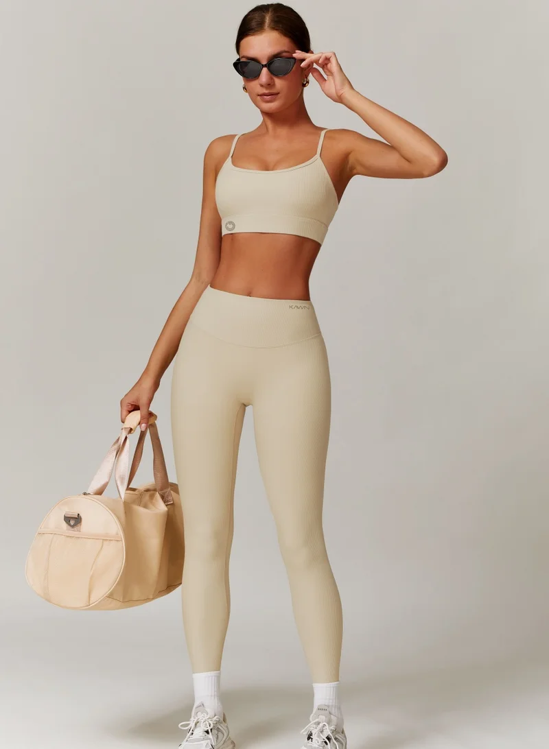 KAWN.YOGA Womens Square Neck Sports Bra