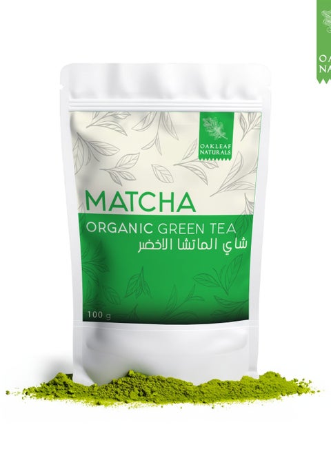 Premium Organic Matcha, Pure Green Tea Powder – 100g