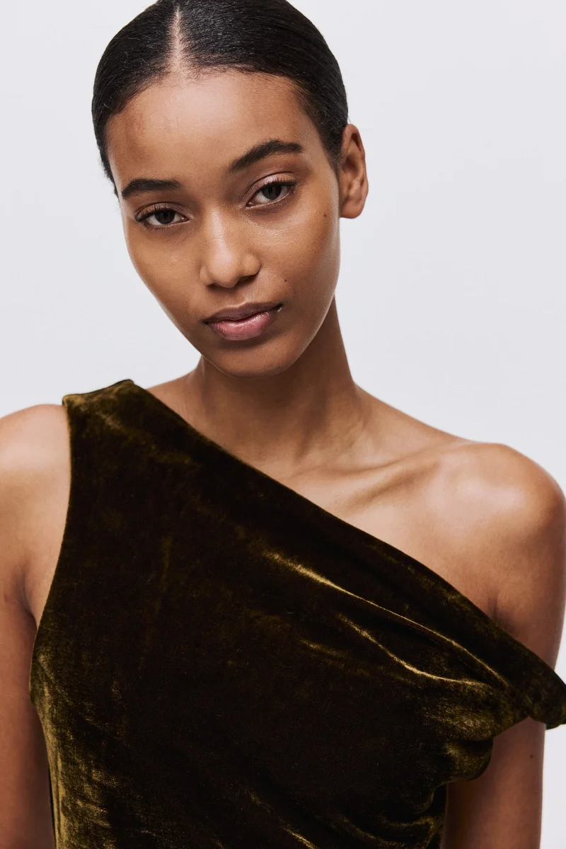 H&M One-shoulder top