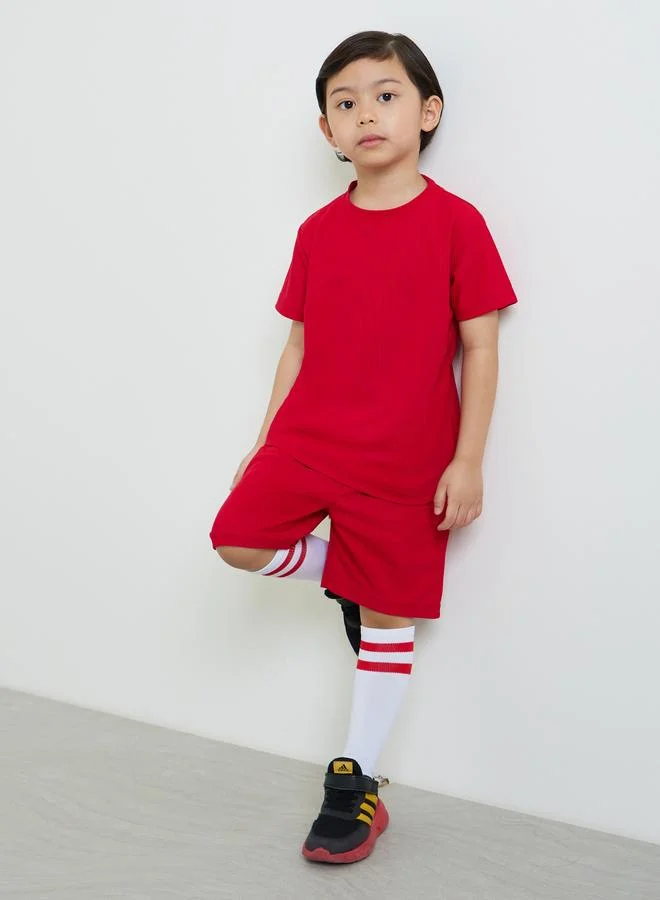 ستايلي Boys Cotton Sports Jersey Shorts With Side Pocket