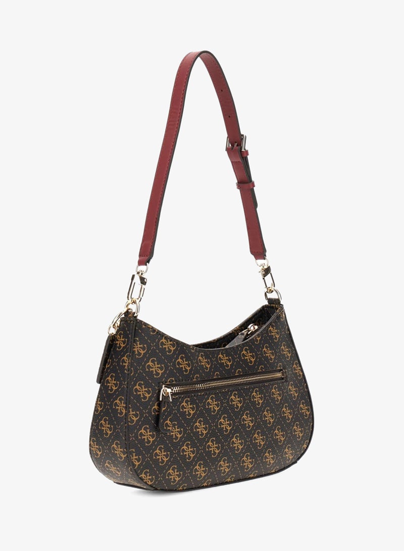 GUESS Noelle Top Zip Shoulder Bag - Image 3