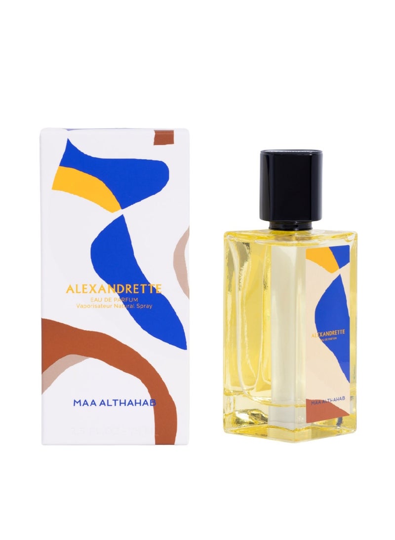 Maa Althahab MAA ALTHAHAB Alexandrette EDP | Long-Lasting & Sophisticated Masculine Scent | 75 ML | For Men Who Embrace Power & Elegance - Image 2
