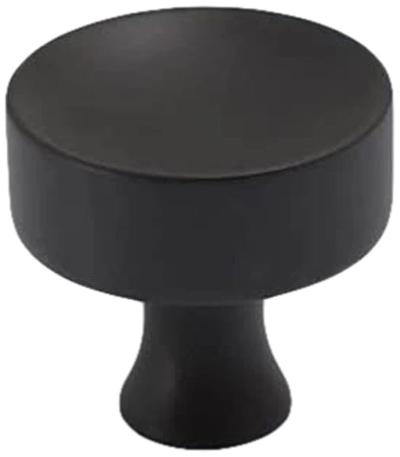 Solid Brass 32mm Knob for Cabinet (Carbon Black)