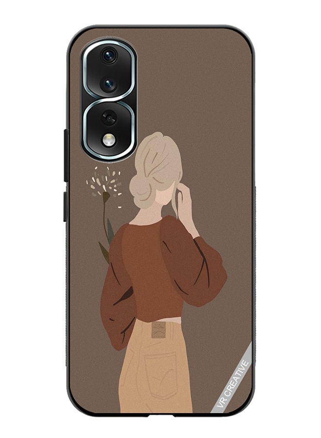 VR CREATIVE Protective Case Cover For Honor 80 Pro Brownie Design Multicolour - Image 1