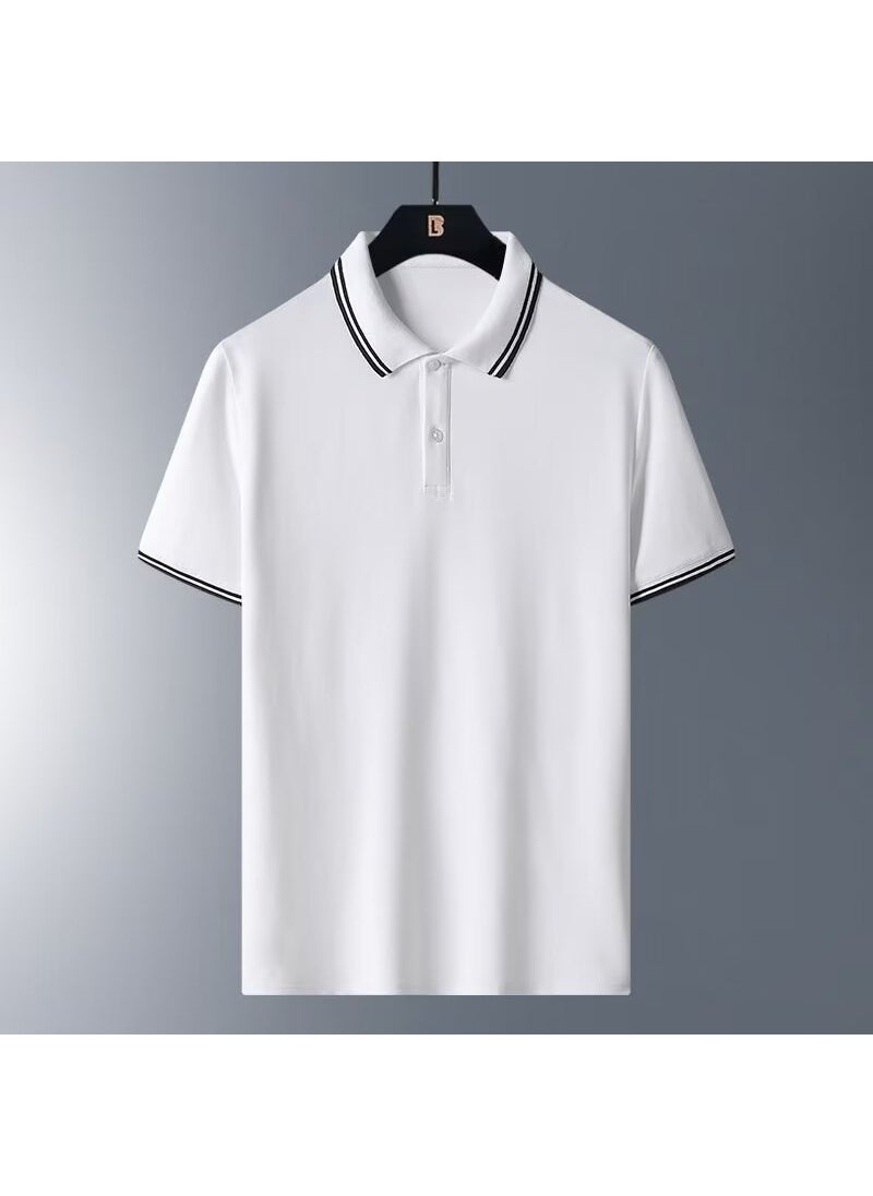 Generic - New Quick-Dry Mens Polo Shirt Breathable Summer Tee Y106 [Blue]] - Image 1