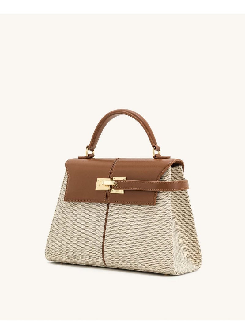JW PEI Eliese tote bag - brown canvas - handbag - shoulder bag - Image 5