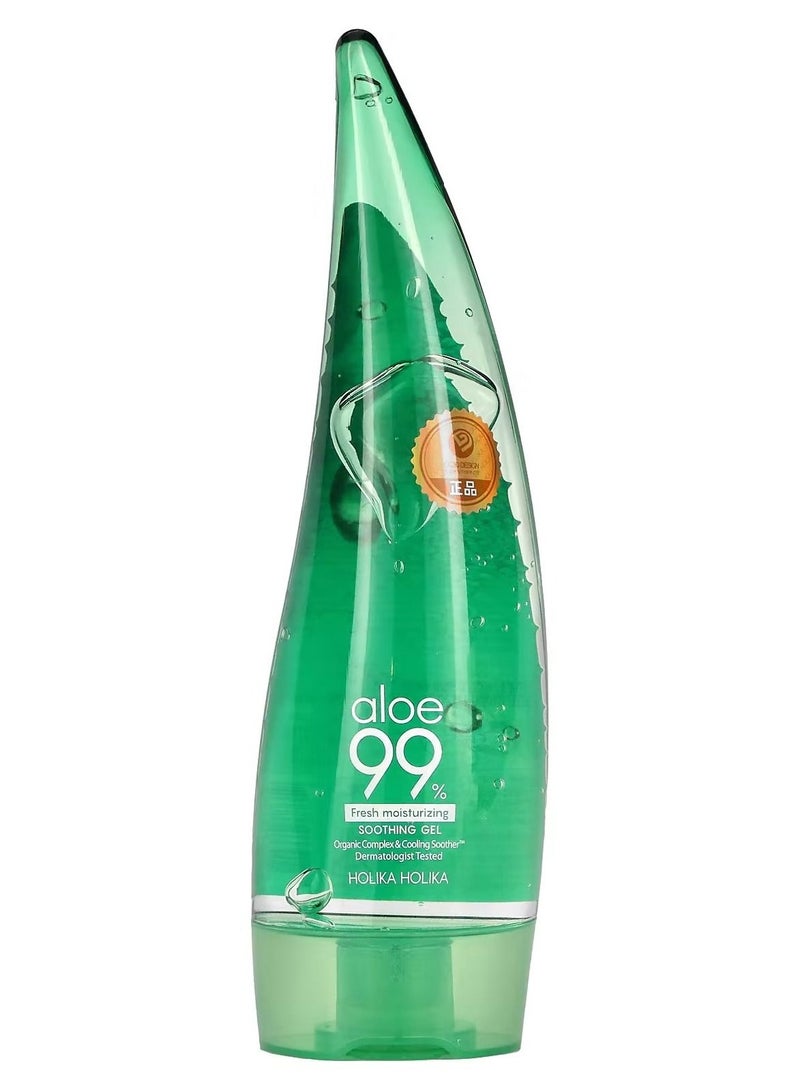 هوليكا هوليكا جل مرطب ومهدئ بالألوفيرا 99٪ 8.45 أونصة سائلة 250 مل
