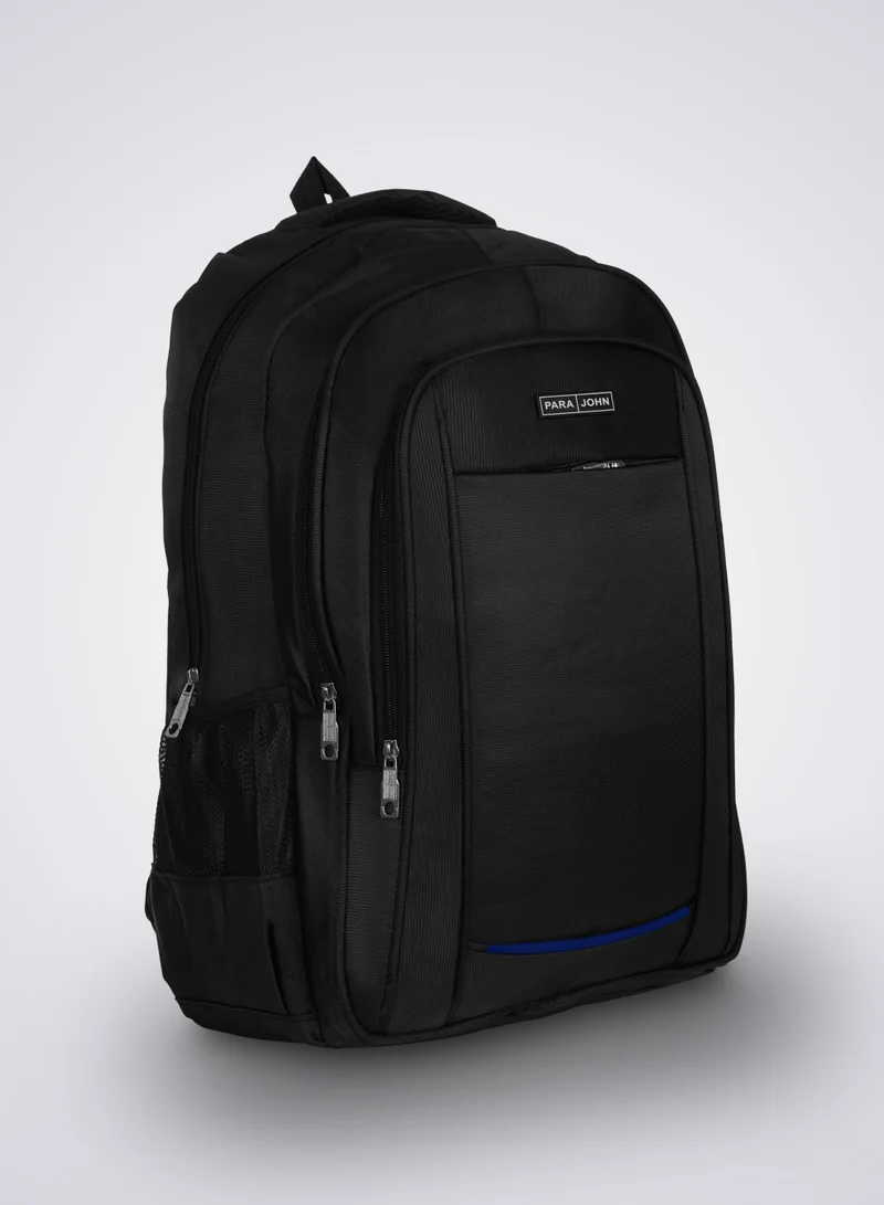 بارا جون حقيبة ظهر Para John – حقيبة لابتوب متينة من البوليستر مع عدة جيوب، مقاس 18 بوصة