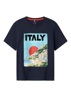 NAME IT Kids Graphic Crew Neck T-Shirt  - Image 1