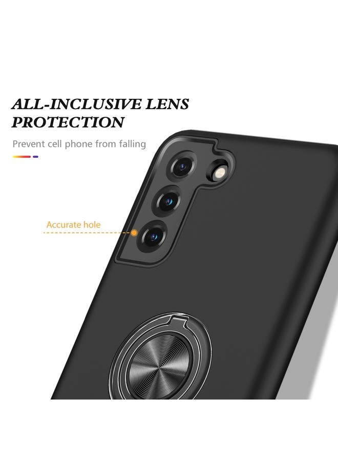 erorex Case For Samsung Galaxy S21+ 5G PC + TPU Shockproof Magnetic Protective Case with Invisible Ring Holder - Image 4