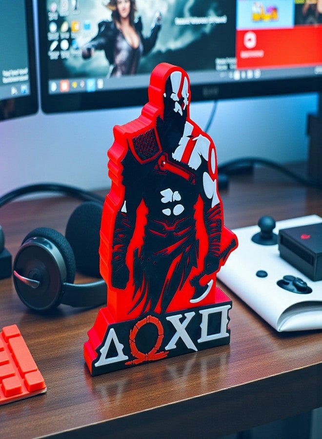 HOBIGO KRA-TOS Themed Table Top | Action Hero 3D Decorative Showpiece for Collectors & Gaming FansAnd Statue for Home & Office Décor | 14L x 20H x 2W Centimeters - Image 3