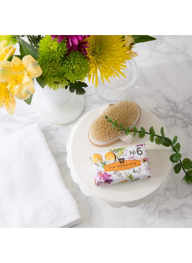 Via Mercato Italian Soap Bar (200 G) No. 6 Fig Orange Blossom & Cedarwood  - Image 3
