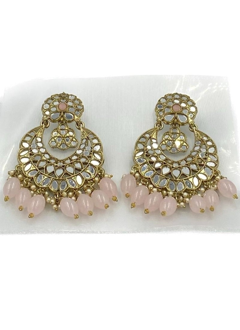 GOHONA - GOHONA Bollywood Style Indian Traditional Jhumka Earring for Women - Image 1