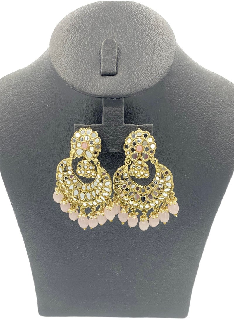 GOHONA - GOHONA Bollywood Style Indian Traditional Jhumka Earring for Women - Image 1