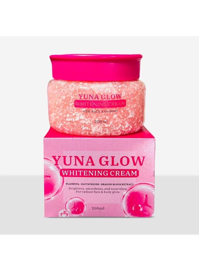 Bmrs yuna glow whitening cream 200ml