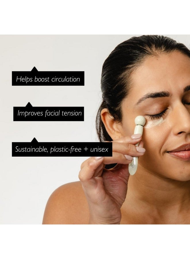 UpCircle Eye Roller 1pc - Metal + Plastic-Free - For Dark Circles + Puffy Eyes - With Cooling Effect to Boost Circulation For Healthy Glow - Sustainable + Unisex - Image 2