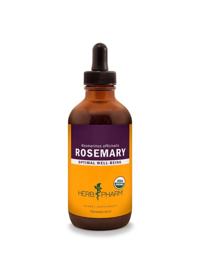 HERB PHARM Herb Pharm Certified Organic Rosemary Liquid Extract - 4 Ounce  - Image 1