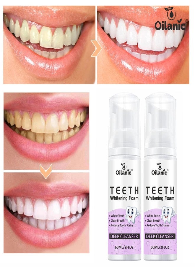 Oilanic Teeth Cleansing Foam for Men and Women | Deep Cleaning & Gentle Oral Care Formula for Fresh Breath, Daily Dental Hygiene to Maintain Clean & Refreshed Teeth Effortlessly | Pack of 1, Each 60 ml - Image 4